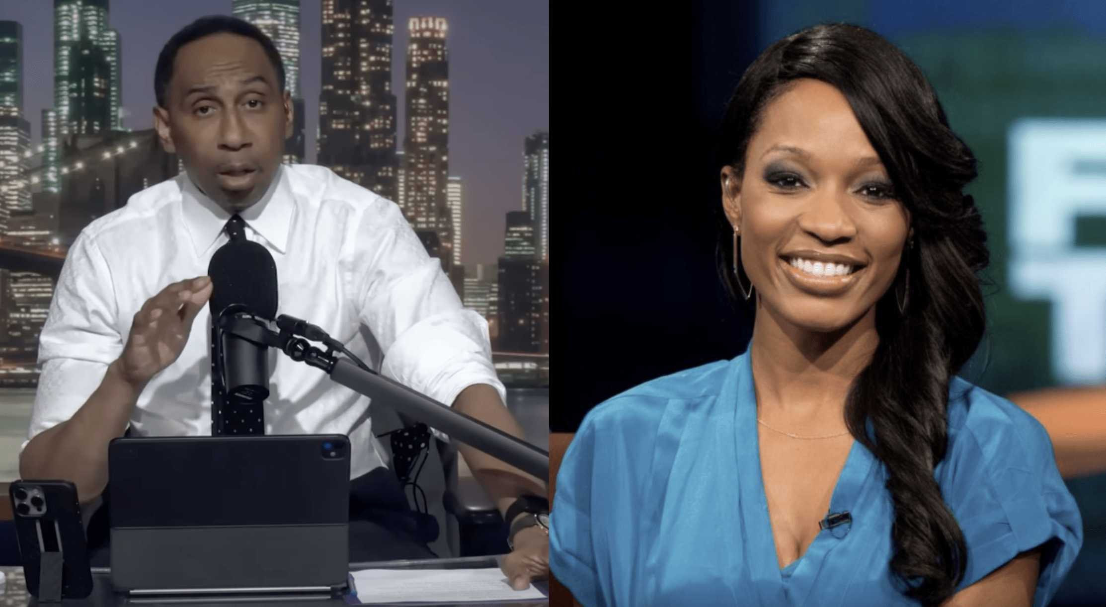 Stephen A. Smith Is Furious With Former ESPN Star Cari Champion - The Spun