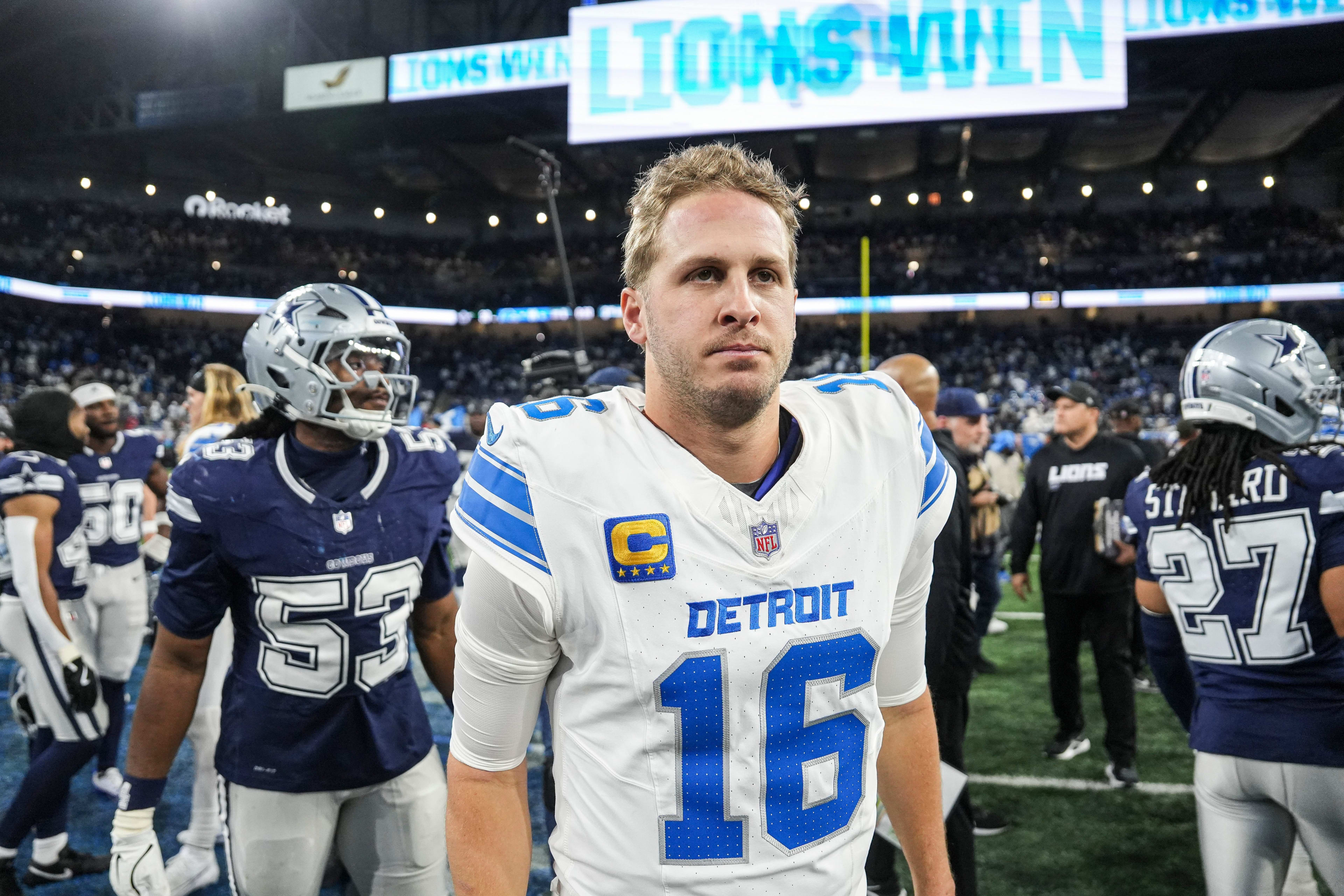 Jared Goff Sends Classy Message To Refs After Controversial Loss