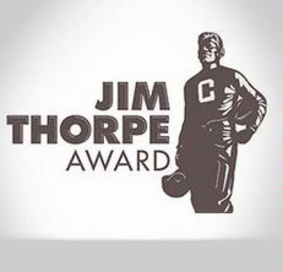 Promotion for the Jim Thorpe Award.