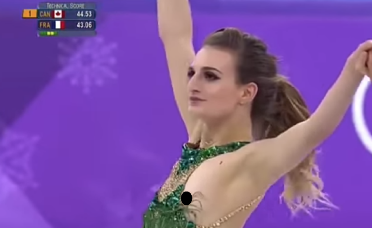 Meet Gabriella Papadakis The Ice Dancer Who Suffered The Wardrobe