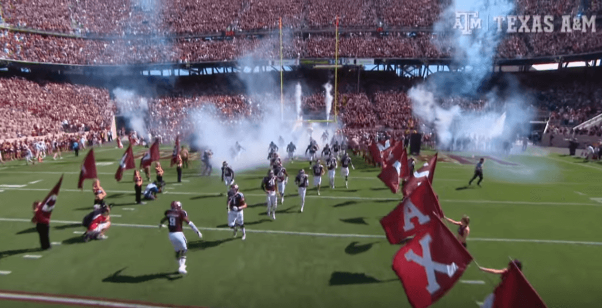 Kyle Field before a Texas A&M home game.
