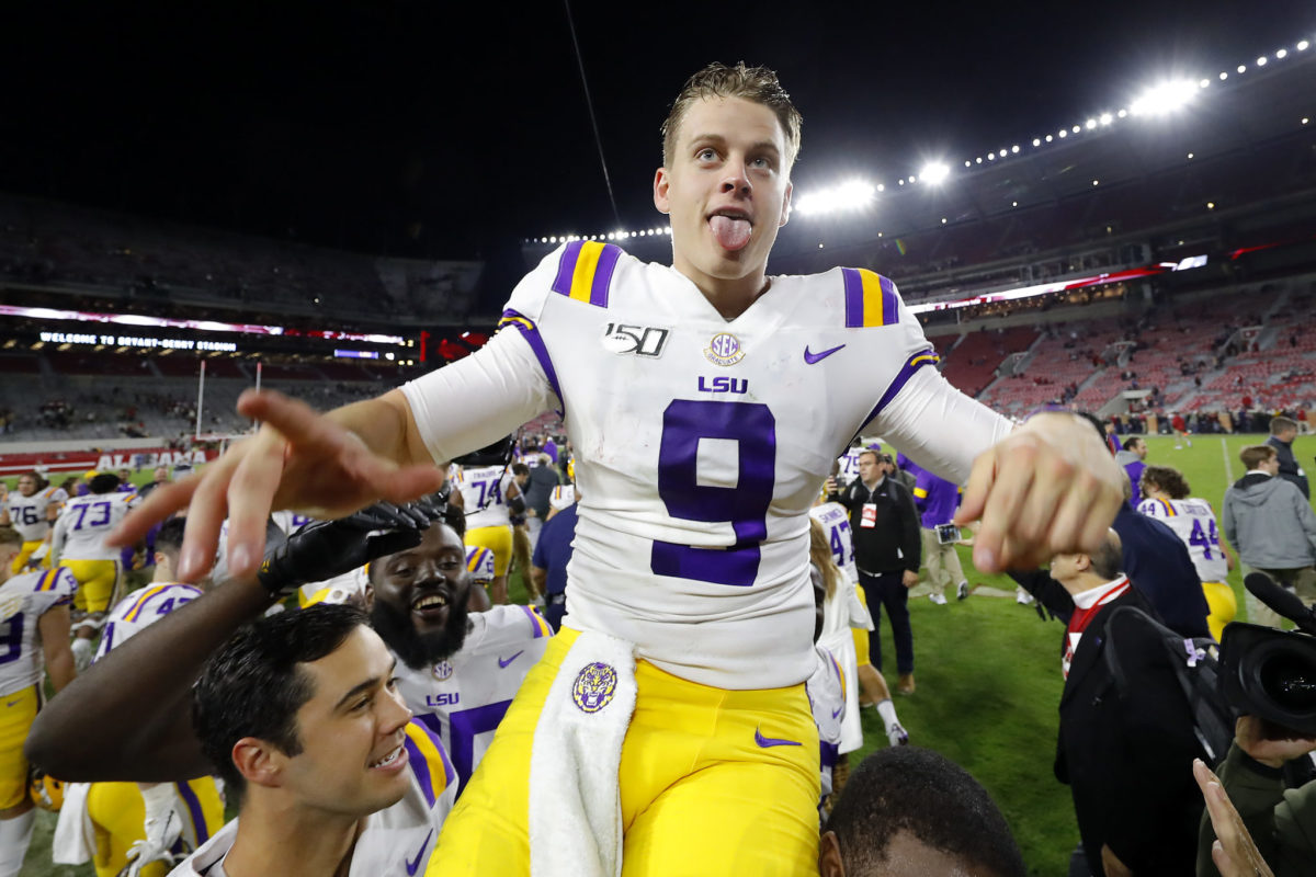 lsu football joe burrow jersey