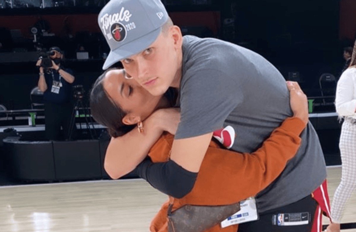 Photo: Tyler Herro's Girlfriend Celebrates The NBA Finals Berth