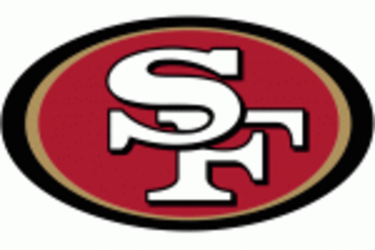 The San Francisco 49ers logo.