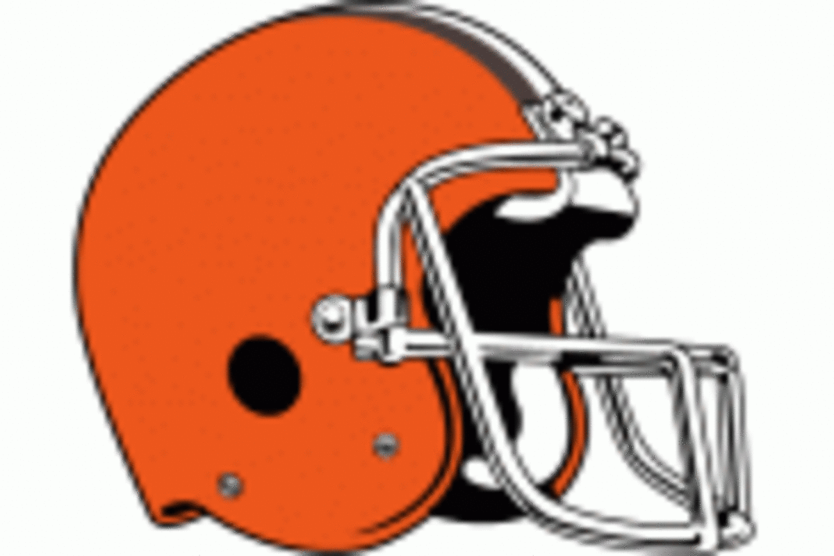 The Cleveland Browns logo.