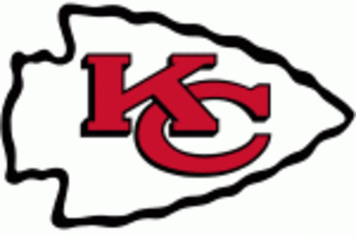 The Kansas City Chiefs logo.