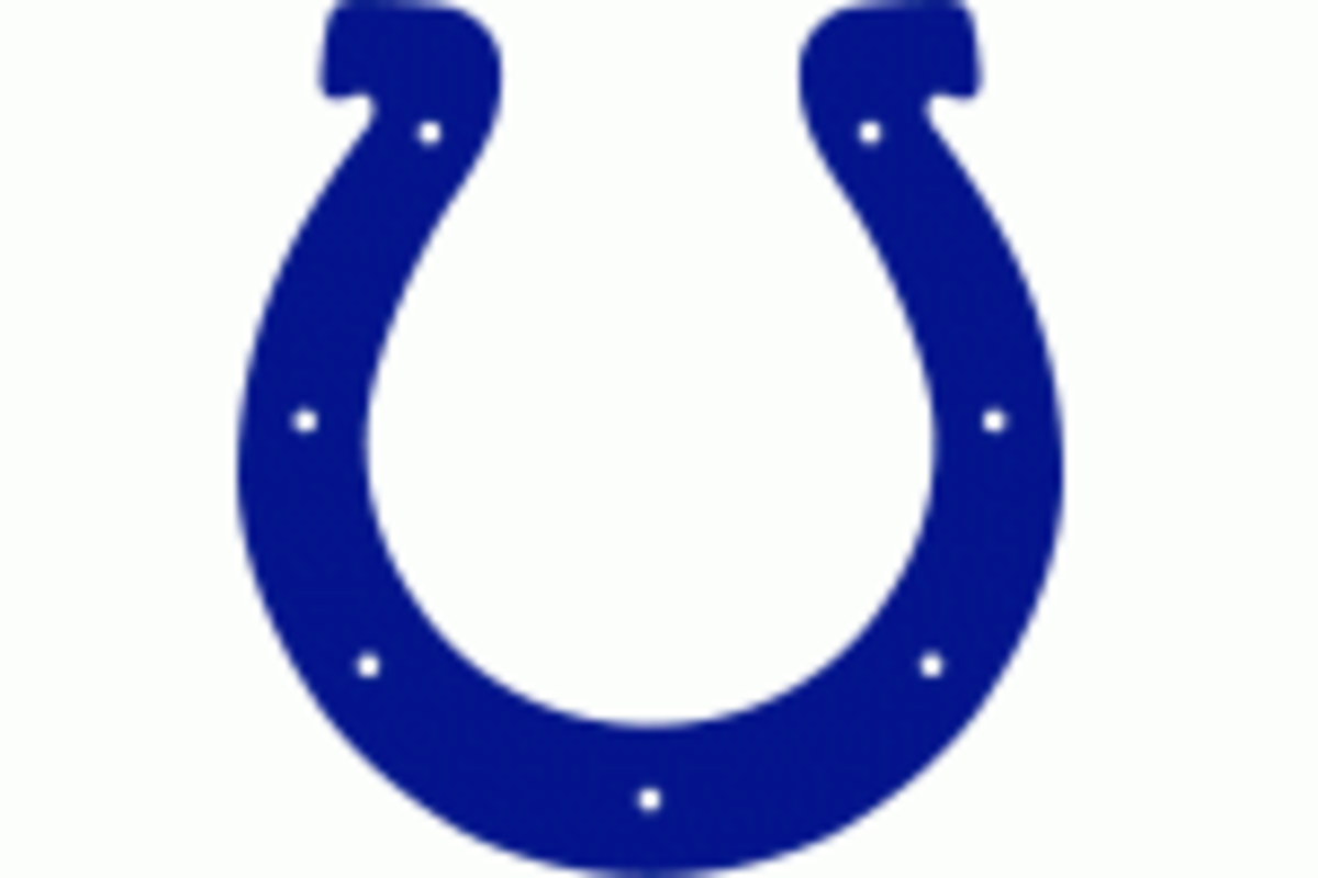 The Indianapolis Colts logo.