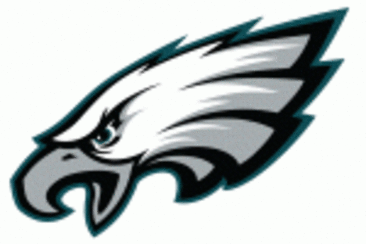 A Philadelphia Eagles logo.