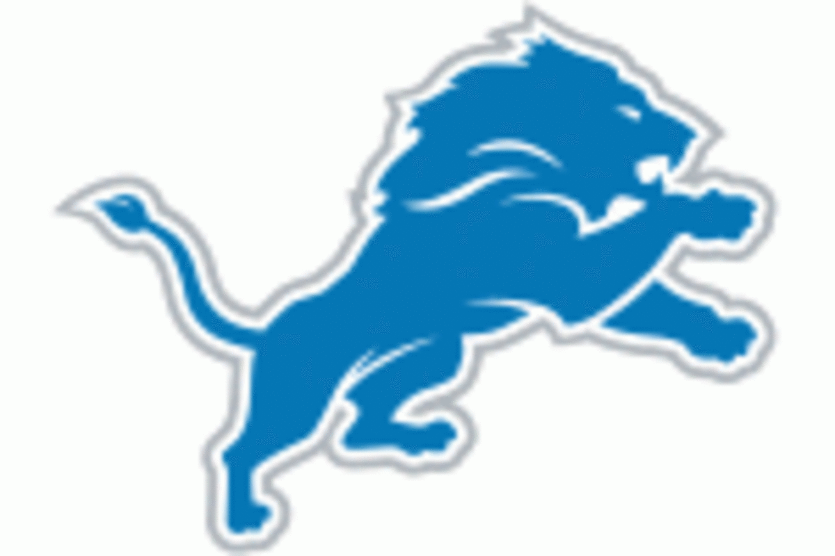 The Detroit Lions logo.
