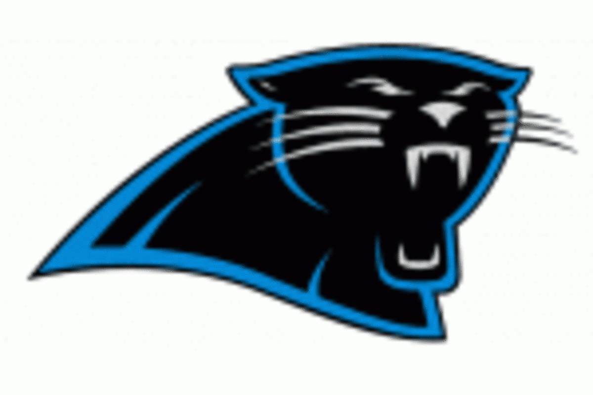 The Carolina Panthers logo.