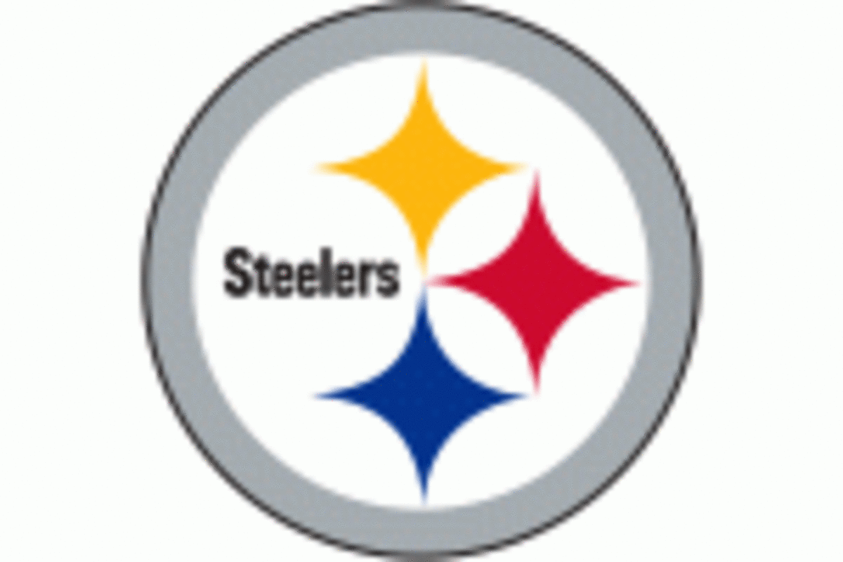 The Pittsburgh Steelers logo.