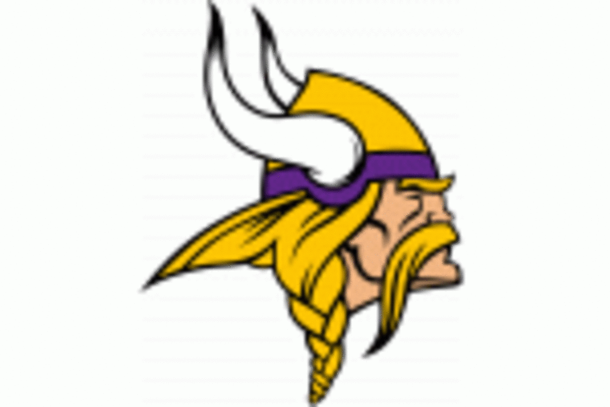 The Minnesota Vikings logo.
