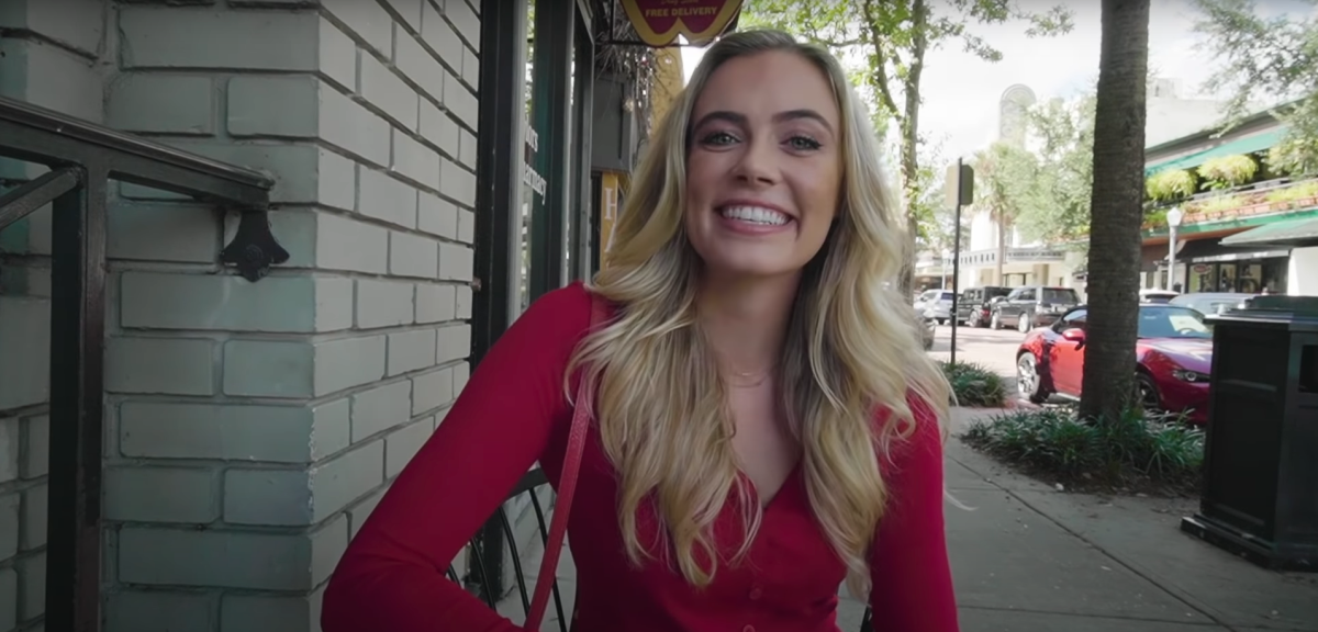Alexandra O'Laughlin in Ireland for Golf Channel