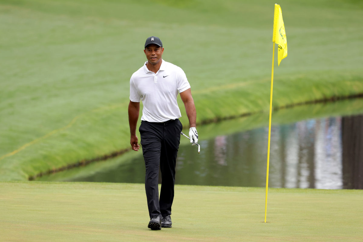 Tiger Woods at The Masters